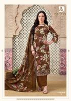 Alok suits intisaar cambric cotton wholesale dress materials in surat - wholesale export